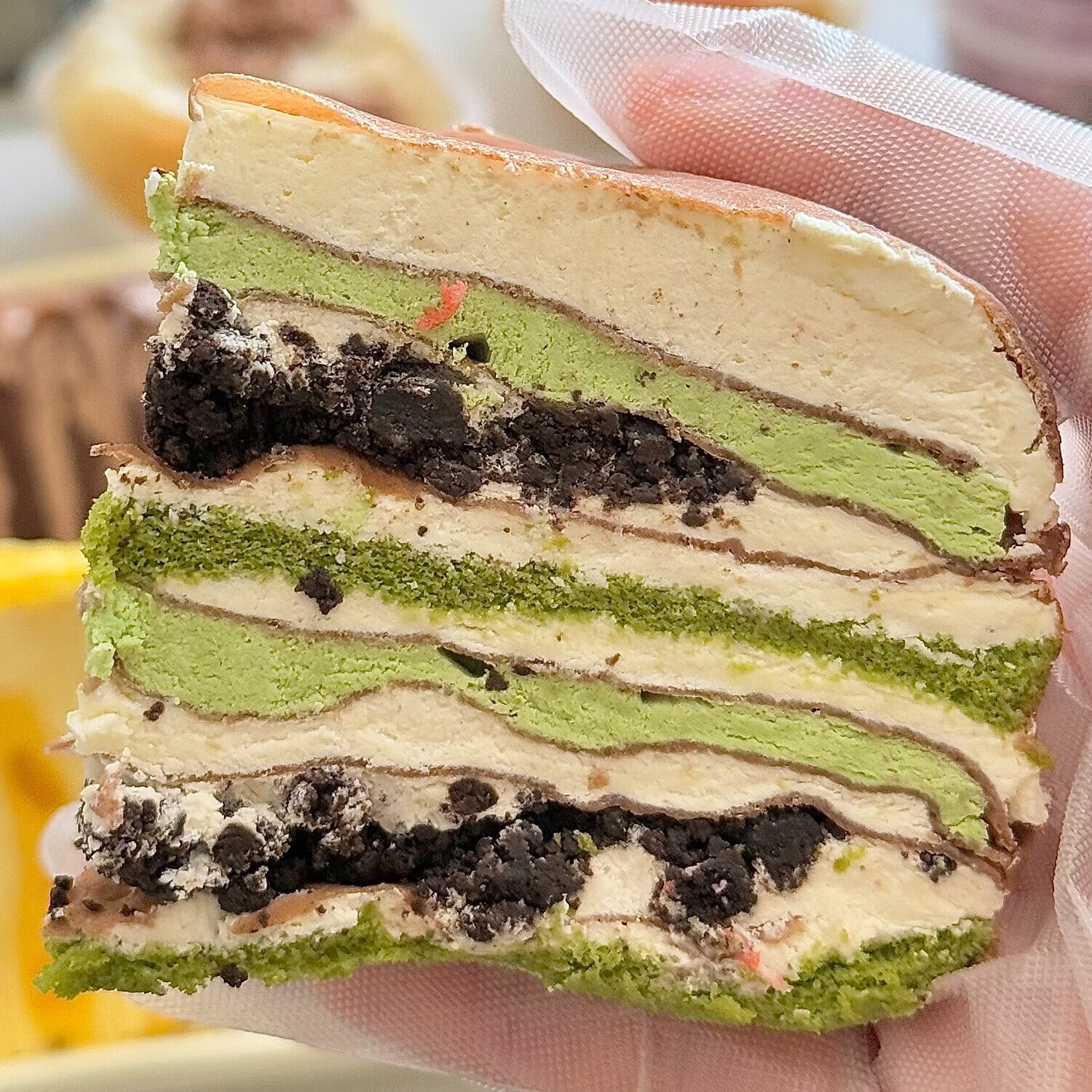 焙尔妈妈六拼千层蛋糕·生日蛋糕六种口味香浓动物奶油新鲜制作下午茶甜品 六拼千层蛋糕650g*1盒 顺丰发货(下单前请看详情页第一张)