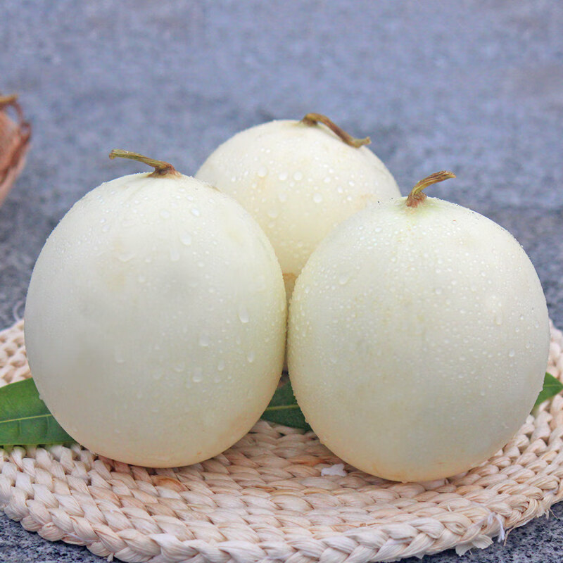 果迎鲜阎良甜瓜 新鲜水果 甜瓜 香瓜 净果4.5斤