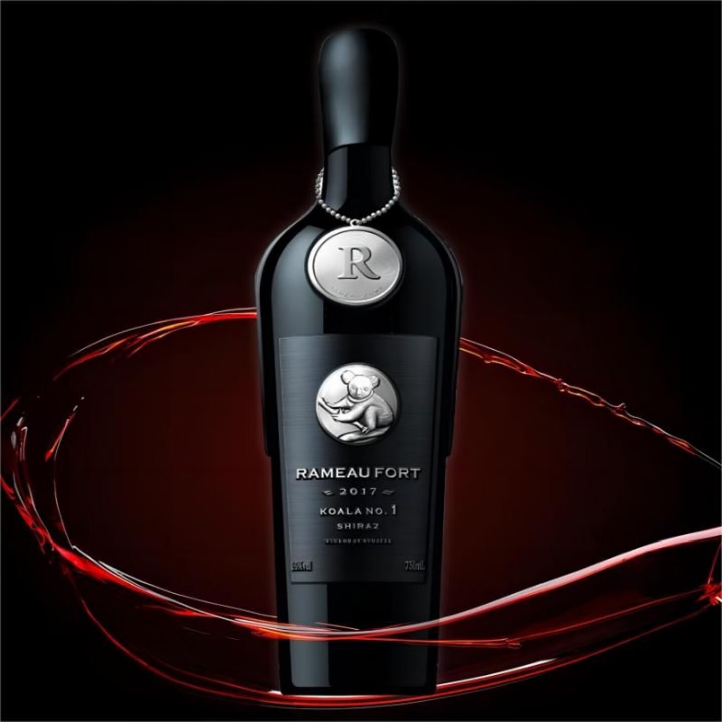 拉摩图堡考拉一号西拉干红葡萄酒2017年16度经典款澳洲原瓶进口蜡封重型瓶 整箱批发