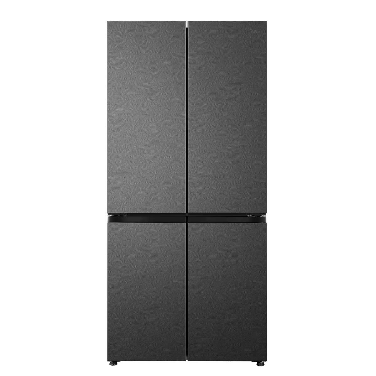 美的（Midea）601升熊墩墩系列双系统2.0十字四开门PTS除菌净味60厘米超薄零嵌入式冰箱 BCD-601WUSPZM(E) 海贝黛