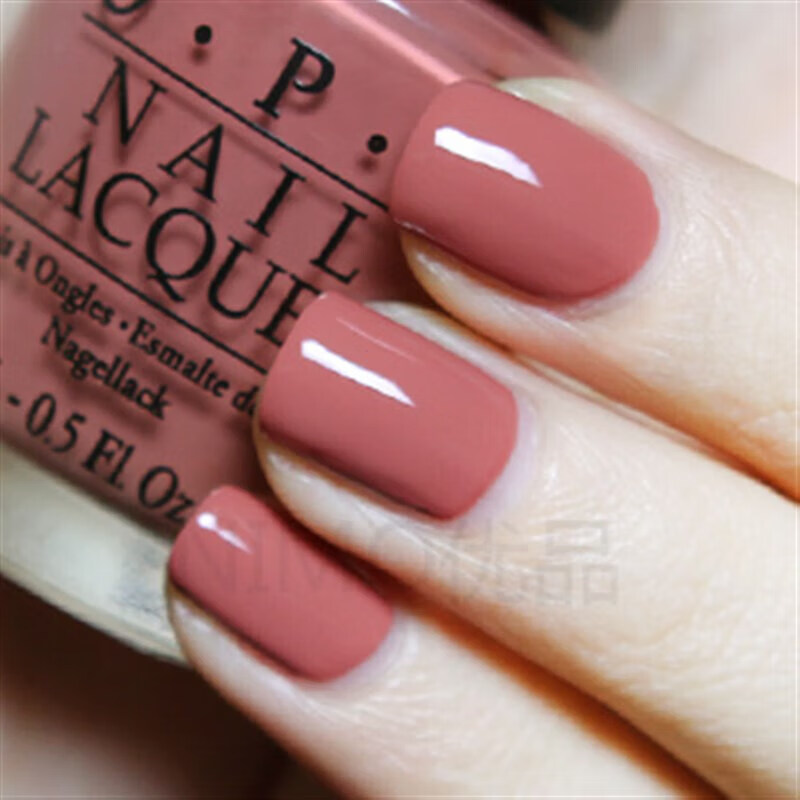 OPI指甲油2025年流行新款 裸色系女腳磨砂顯白夏天免烤快干持久 豆沙色 小瓶 1件