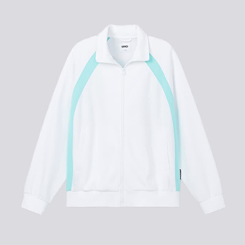 SPAO排球少年x SPAO联名款春季新品情侣款宽松易搭休闲外套SPJJF11U01 薄荷色 M 170_92A_