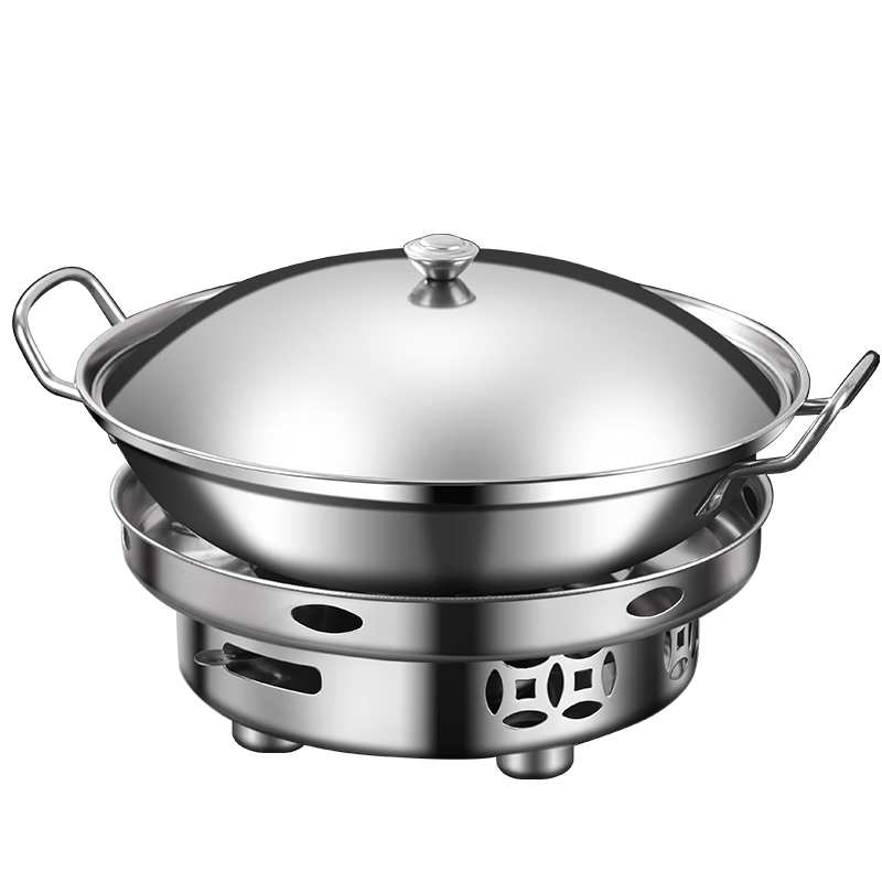 �ɹ����߾ƾ�¯����С���ר��¯��¯����ʽ���ò���ֹ��й����� 24cm�ɹ�(�޸�)+����+�ƾ�¯ 22cm