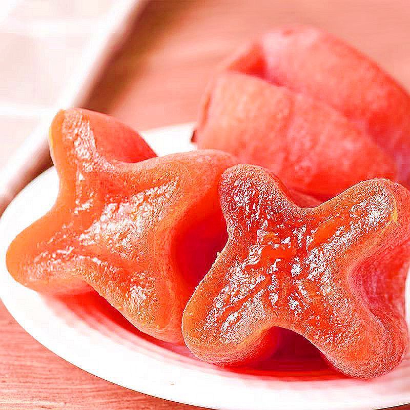 千园九味广西吊柿饼霜降流心柿饼子独立包装糖心年货新鲜农家自制干柿饼 优选流心柿饼2斤（净重1.8斤）