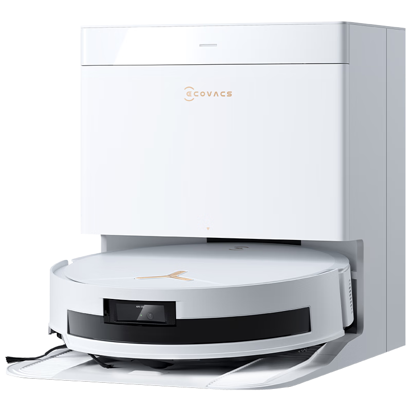 科沃斯T50 MAX掃地機器人掃拖一體自動(dòng)清洗洗地機智能家用超薄毛發(fā)0纏上下水版DEX54