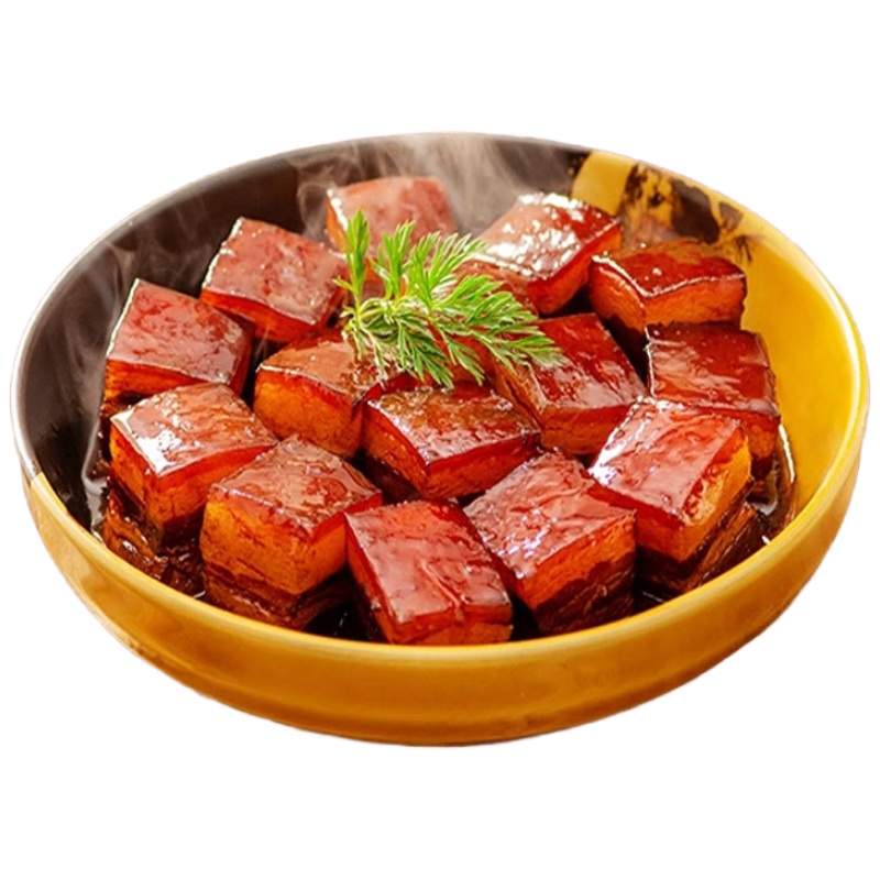 甘佳肴筍子紅燒肉180g 香辣味1盒 加熱即食美食方便下飯菜 紅燒肉預(yù)制菜