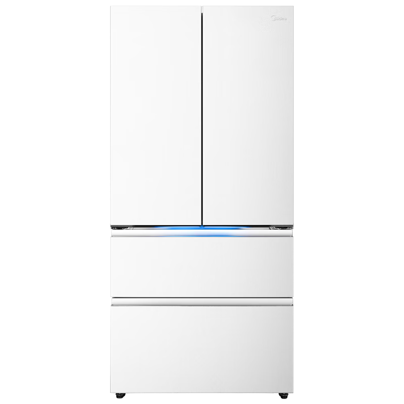 美的（Midea）熊墩墩Pro600法式多门四门双系统嵌入式除菌一级能效制冰家用电冰箱国家补贴BCD-600WUFIPZM(E)白