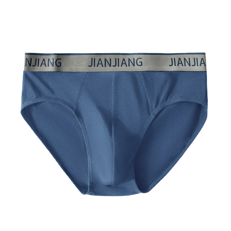 健将男士内裤男生莫代尔三角裤短裤弹力中腰裤头性感裤衩子7A抗菌3条