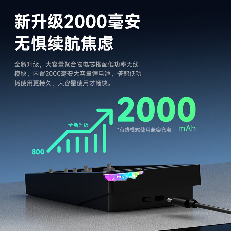 维咖(weikav)Stars21客制化机械键盘金属CNC铝坨坨三模蓝牙无线有线Gasket结构全键热插拔轴PAD数字小键盘 【Plus版】锦鲤红-白透红字-白玉轴