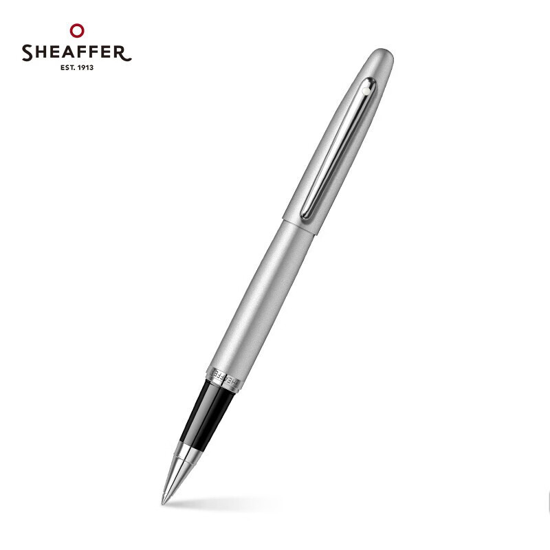 犀飛利（sheaffer）寶珠筆商務(wù)辦公學(xué)生練字送禮簽字筆可換芯 寶珠筆 磨砂鉻