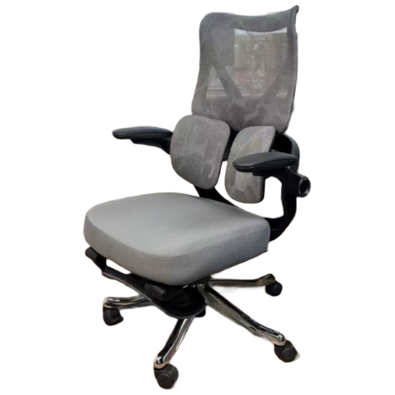 椅品汇人体工学椅电脑椅大角度可躺老板办公座椅家用久坐舒适升降转椅子 175°可躺-缥缈灰+搁脚-铝脚+四级杆 京仓次日达