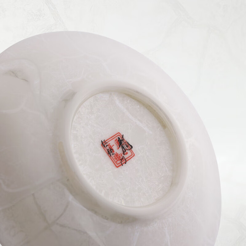 钰铨龙门 天工银珀银河盖碗 首创星珀流银德化传统中国白纯手工三才盖碗 天工银珀银河盖碗(首创收藏版)
