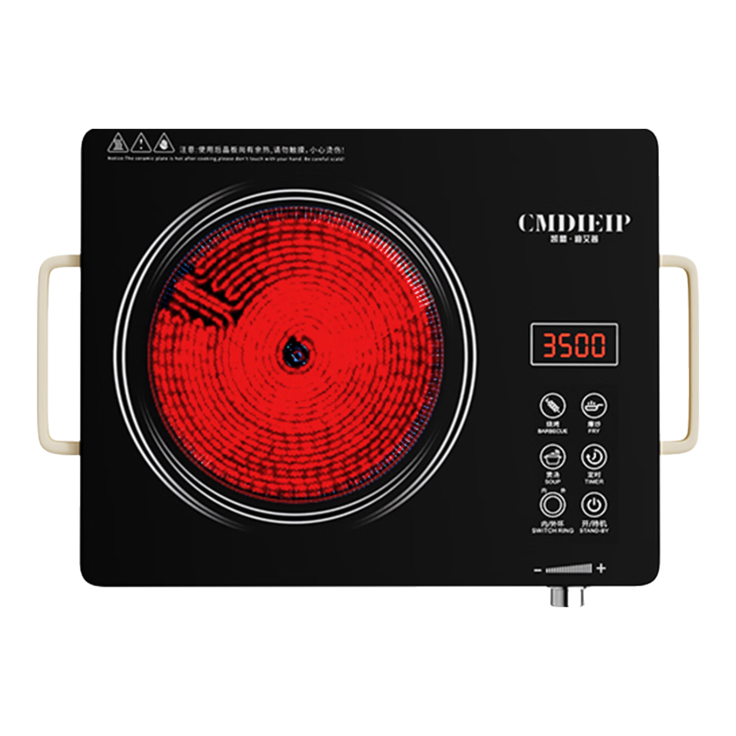 Cmdieip�¹����˵���¯����3500W�����޷����մ�¯�������߹Ⲩ¯΢���������Χ¯��賴�˻��һ�� 3500W˫������¯����+�����ײ� 450.5Ԫ(������)