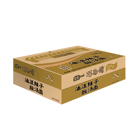 统一巧面馆 油泼辣子酸汤面 袋装 110g*5袋 五连包  方便面泡面速食面