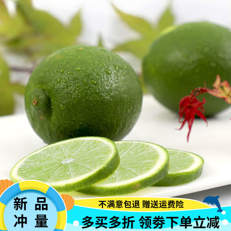 都樂（Dole）【Dole都樂】塔西提檸檬 青檸檬無籽檸檬單包240g塔西提檸檬6袋裝 塔西提檸檬6袋裝