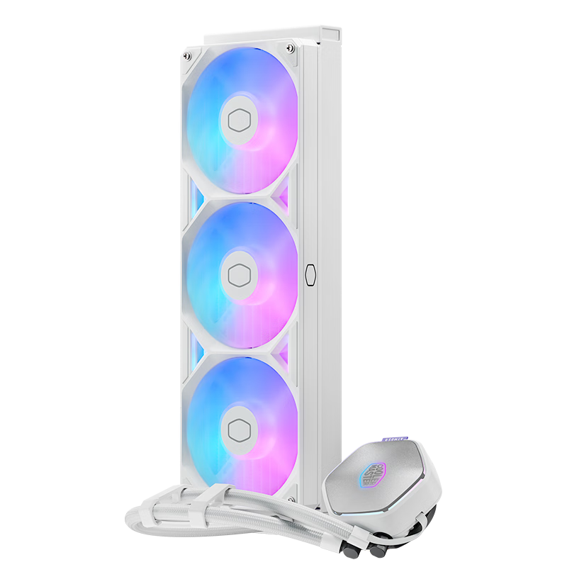 ��������CoolerMaster������G360/��Ӱ2�� ��ɫ ARGBˮ��ɢ���� ������˫���ǿ��滻/��ƽ̨�۾�/�Ż�ͭ��ˮ��/ATMOS II 439Ԫ