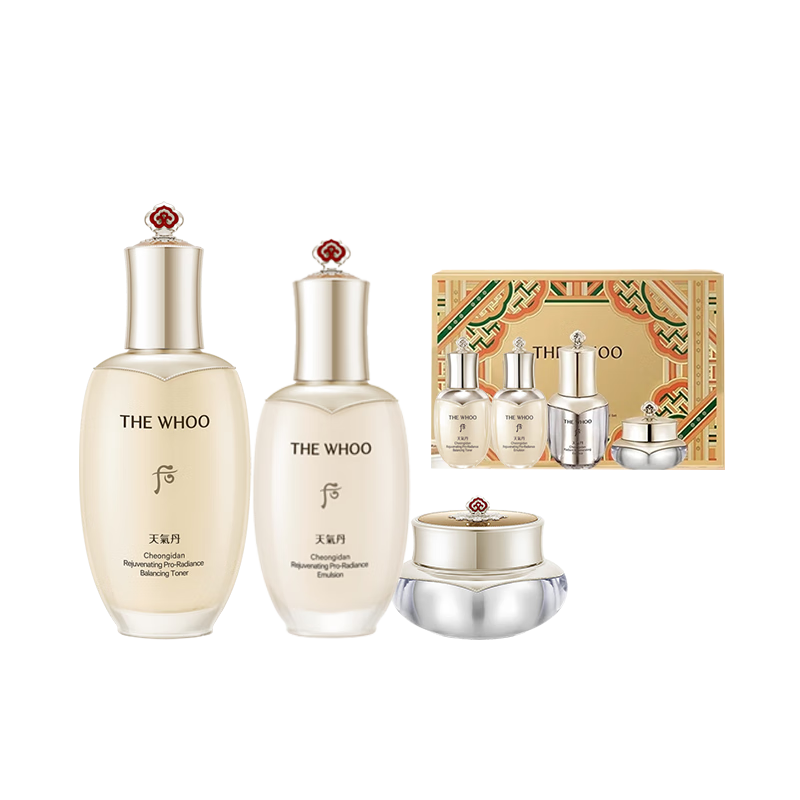 Whoo/�� ���������� ������װ ˮ150ml+25ml+��110ml+25ml+��˪25ml+����10ml+��˪8ml 588Ԫ