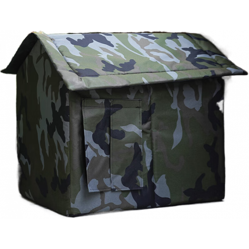 梵都寵舍流浪貓窩戶外貓咪窩防水防雨室外封閉式狗窩防寒四季通用 特大號(hào)加厚款