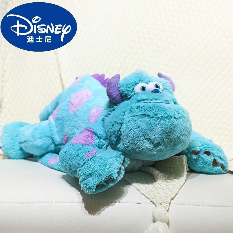 正版授权苏利文公仔趴姿毛绒玩具玩偶抱枕双肩包毛怪