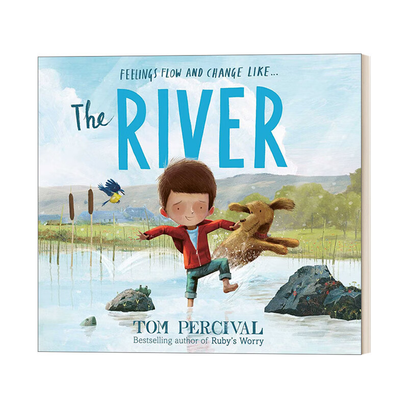 进口原版绘本 the river 河流 儿童情绪管理 绘本 英文版 英语原版