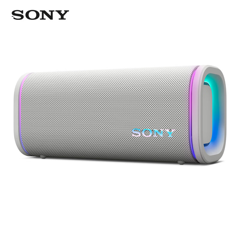 索尼（SONY）ULT FIELD 5 旗舰音质 便携式蓝牙音箱 米白