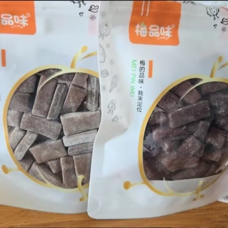 梅品味酸梅糕80g袋裝開(kāi)胃酸甜網(wǎng)紅零食青梅果糕酸味零食組合 酸梅糕+西瓜梅糕