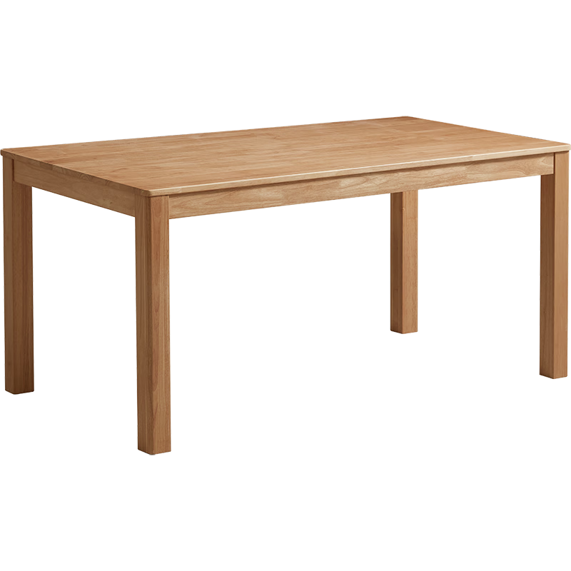 林氏家居全实木餐桌家用2025新款原木方桌小户型客厅木业小满系列LH250R2