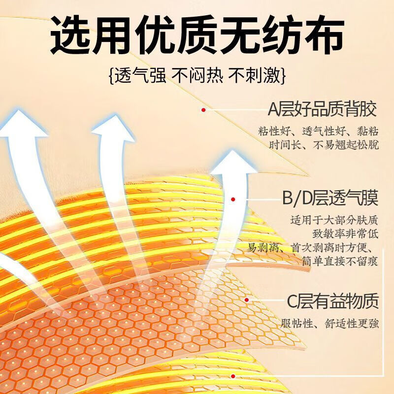 香港大药房六味地黄贴草本萃取温灸热敷深层渗透肾俞穴位贴膏温和滋养筋骨贴 10盒100贴【买5赠5】家庭分享装