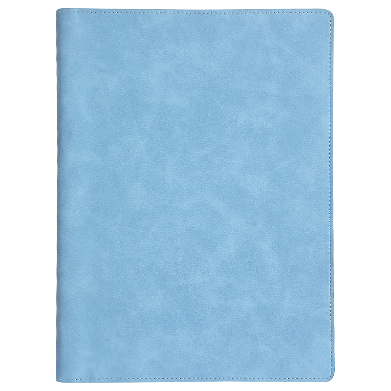 法拉蒙（faramon）A4文件夾多功能資料夾皮質(zhì)商務(wù)經(jīng)理夾銷售夾墊板合同簽約本寫字板夾談單本 藍(lán)色