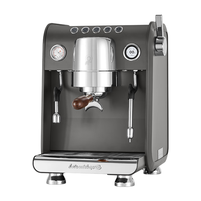 格米莱（Gemilai）【新年礼物】银鲨G3148E咖啡机 家用商用半自动咖啡机小家电美式浓缩 双锅炉变压