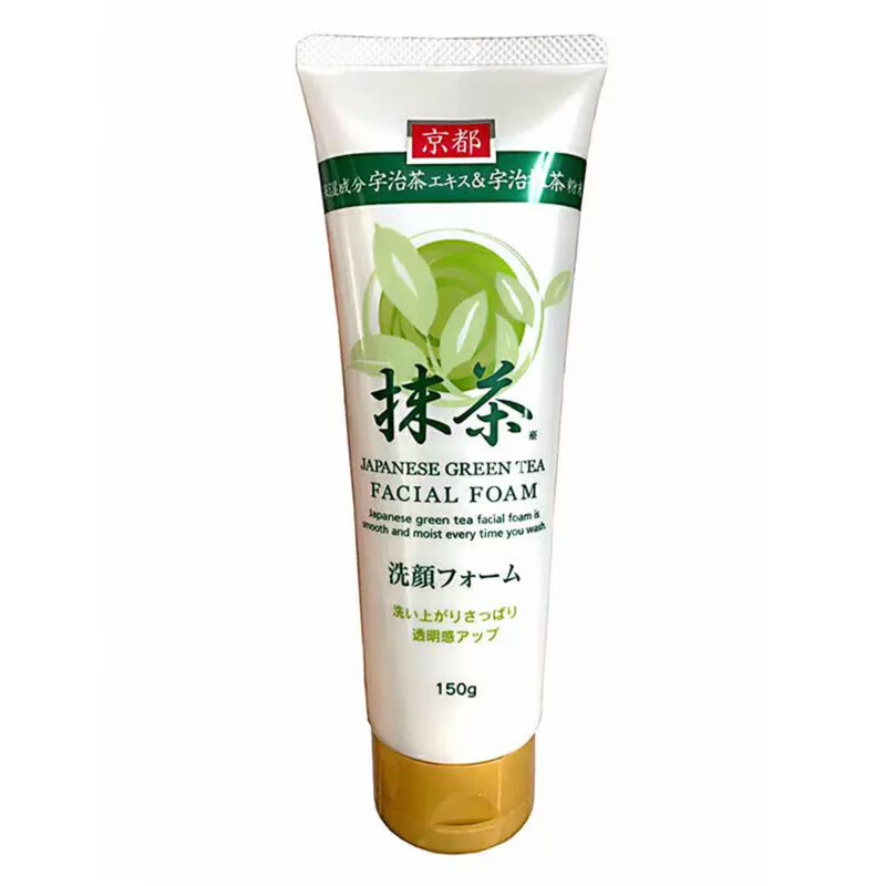 JTC日本限定-京都宇治抹茶洁面乳-保湿-温和清爽型-洗面奶 150g