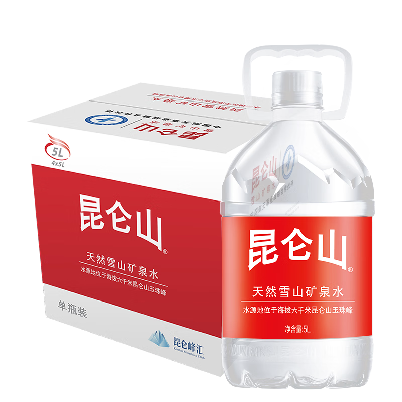 ɽ ȻȪˮ ˮ ʷḻ 5L*4ƿ 81Ԫ