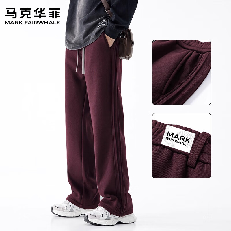 ���ڲ��������˻��ƣ�FAIRWHALE����ʽ���п���ʿ2025�ﶬ�����ƿ���ֱͲ���ȹ����˶�����������װ ��������ɫ ���＾��Ʒ�� 3XL ������165-180�