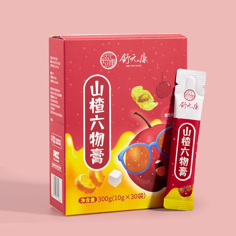 舒元康山楂六物膏兒童健山楂雞內(nèi)金脾幼積兒食六味膏消化盒裝調(diào)理 不含蜂蜜無負(fù)擔(dān)+添加益生元 1盒裝【初見成效】