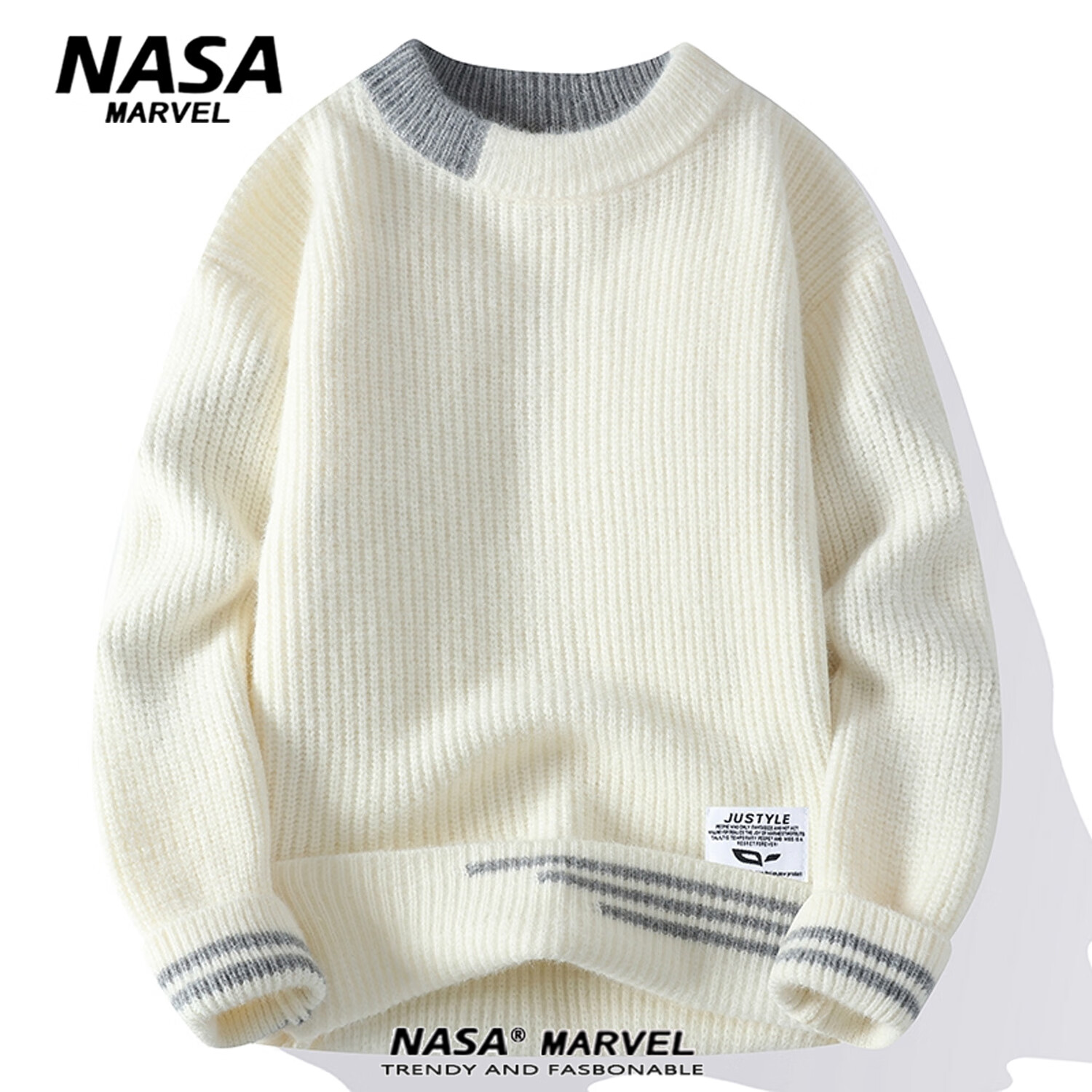 ���ڲ�����NASA MARVELë���п���¿���޼Ӻ���֯������������������ڴů����� ��450g�����棩�װ� 4XL ��Լ165-185��ɴ���