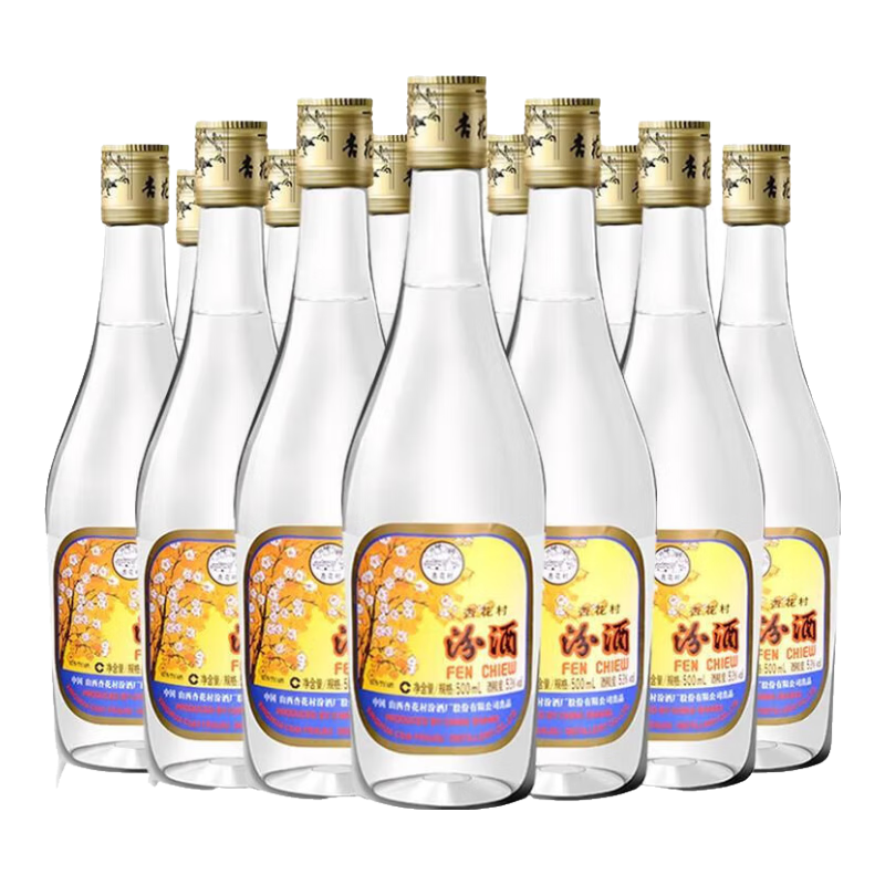 Fenjiu/�ھ� ���ڲ��� 53�� ������ 500ml 12ƿ 1292Ԫ(������)