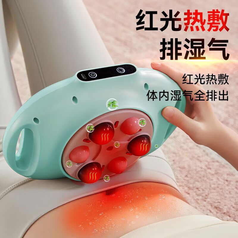 揉肚子按摩器揉腹仪 韩国HYUNDAI全自动揉腹甩脂仪器揉肚子神 [豪华款]3档力度-揉腹按摩