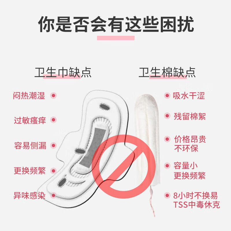 月亮杯经期用少女月经杯游泳姨妈卫生棉条巾学生防漏 少女杯两支+收纳袋 均码25毫升（不可排）