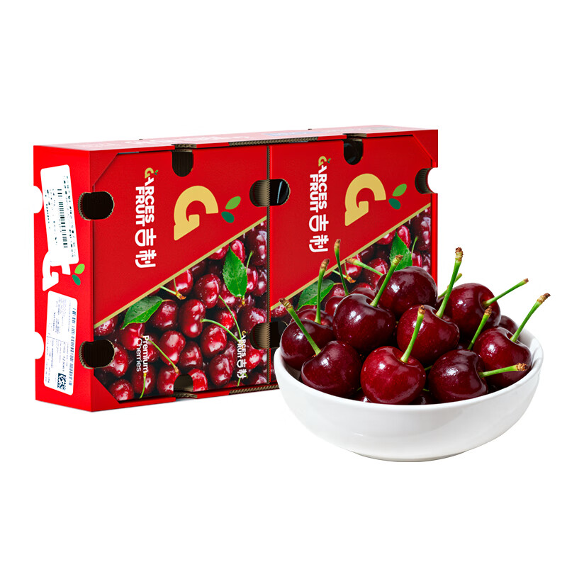 春公子进口水果智利车厘子【JD多地次日达】樱桃原箱车厘子3J 5kg可选 4斤(净重) 带箱5斤【家庭装】高端礼盒 【黑钻级】4J 超级巨无霸 32-34mm