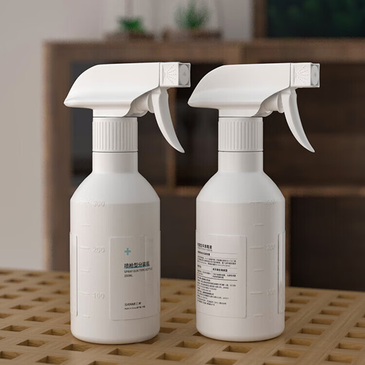 MPPMCK小喷壶医用500ml酒精喷壶消毒液次氯酸专用空瓶不透明避光喷雾瓶 500ML【3档可调节】5个