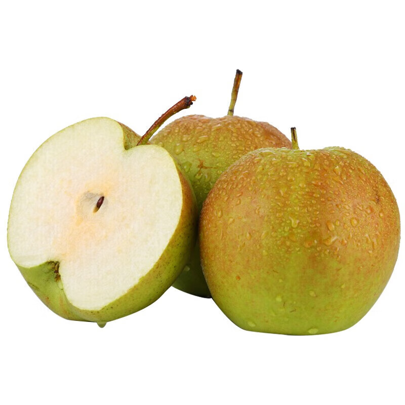 鲸咚亿农山西隰县玉露香梨 新鲜水果当季现摘时令水果中秋节礼盒 12枚 大果【75-80mm】
