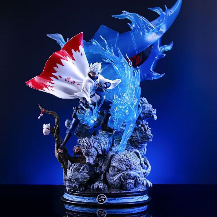 海景房机箱手办 摆件二次元动漫周边显卡手办电脑火影忍者礼物 雪 白裙穹妹(高约7.5cm)/不含毛毯