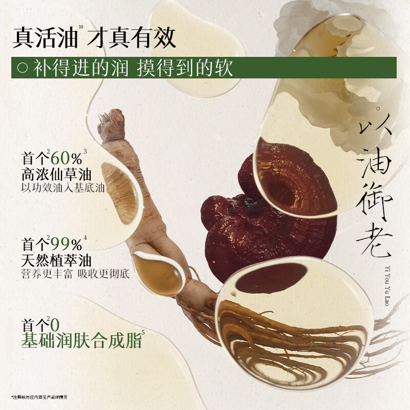 佰草集仙草油修源五行仙草油仙草蜜露仙草霜水乳霜淡纹试用装体验装 【紧致淡纹】仙草油5ml+仙草露30ml+仙草霜10g