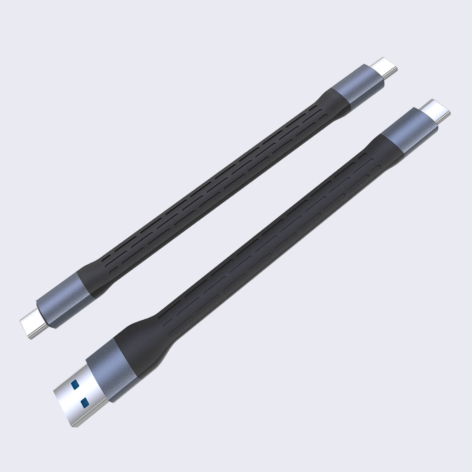 ZOMOI短线USB4数据线Type-C全功能ctoc兼容雷电4双头240W快充40Gbps高速传输PD3.1适用手机电脑移动硬盘 USB4 40G【兼容雷电3/4】 灰色