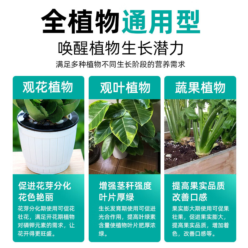 CPAI磷酸二氢钾肥料花卉专用叶面肥园艺养花植物通用肥促花磷钾复合肥 磷酸二氢钾500g【送量勺】