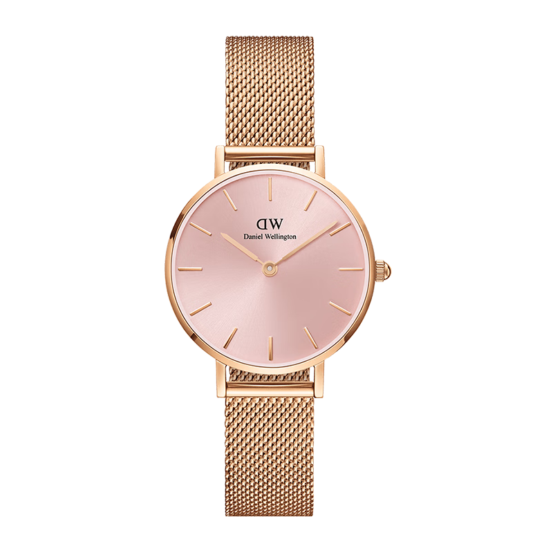 丹尼爾惠靈頓（DanielWellington）DW手表女歐美表簡(jiǎn)約鋼帶石英女士手表送女友七夕禮物DW00100368