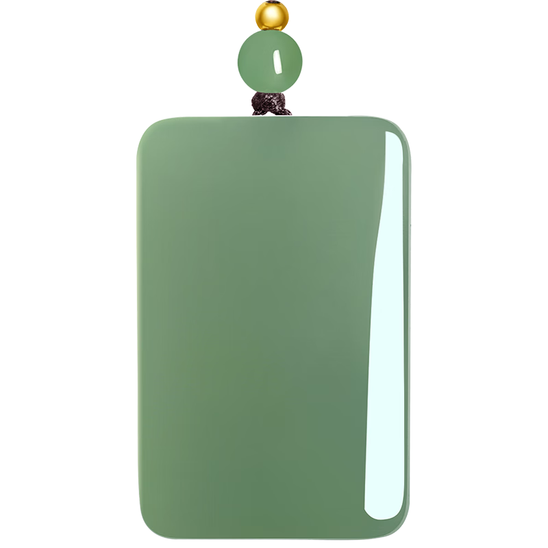 7000年 和田玉吊墜男士女士晴水平安無事牌玉墜送禮物 大號