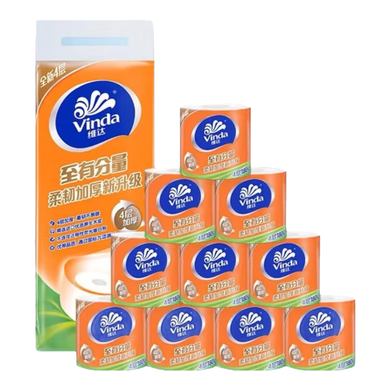 ά�� ��о��ֽ 4��180g/��*10�� ���ͼӺ��������ֽ��ʵ��װ 18.9Ԫ