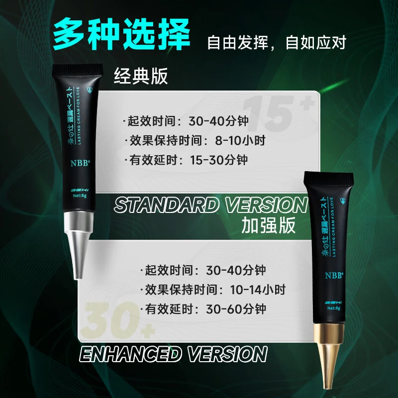 NBB 延时喷雾外用延迟喷剂持久延长【超强延时】男士软膏持久药 【长久套装】修复膏+基础延时膏
