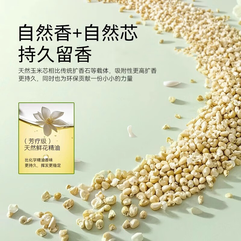 AILUKI【法国】衣柜用防潮防霉除味除螨防虫香薰香囊香包孕妇婴儿童卧室 【清新茶香】清新淡茶香 衣物留香20包